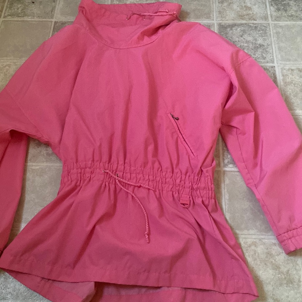 Vintage Pink Rain Coat
